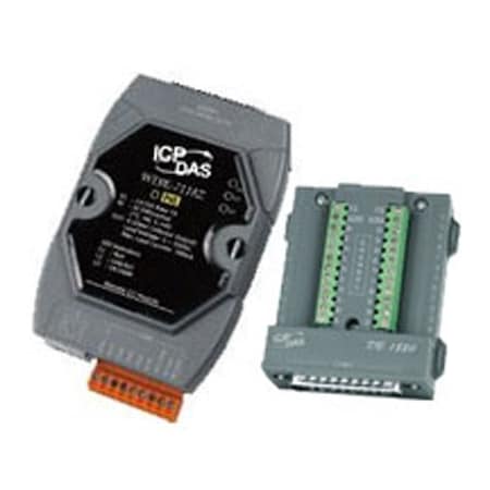 Icp Das 10 channel Thermocouple Input with 6 channel Isolated Output with DB-1820 WISE-7118Z/S